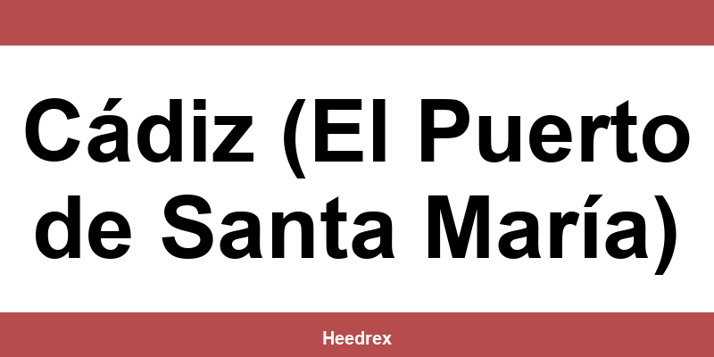 Llama al teléfono del centro de CTT Express en Cádiz (El Puerto de Santa María)